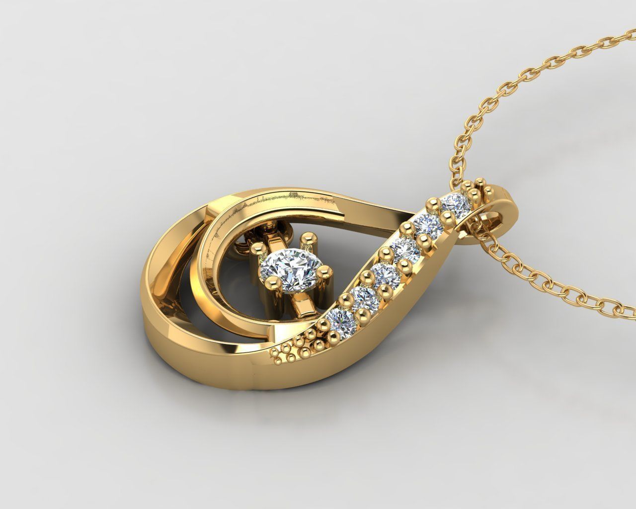 Pendant P028 3D Print Model 3D print model_2