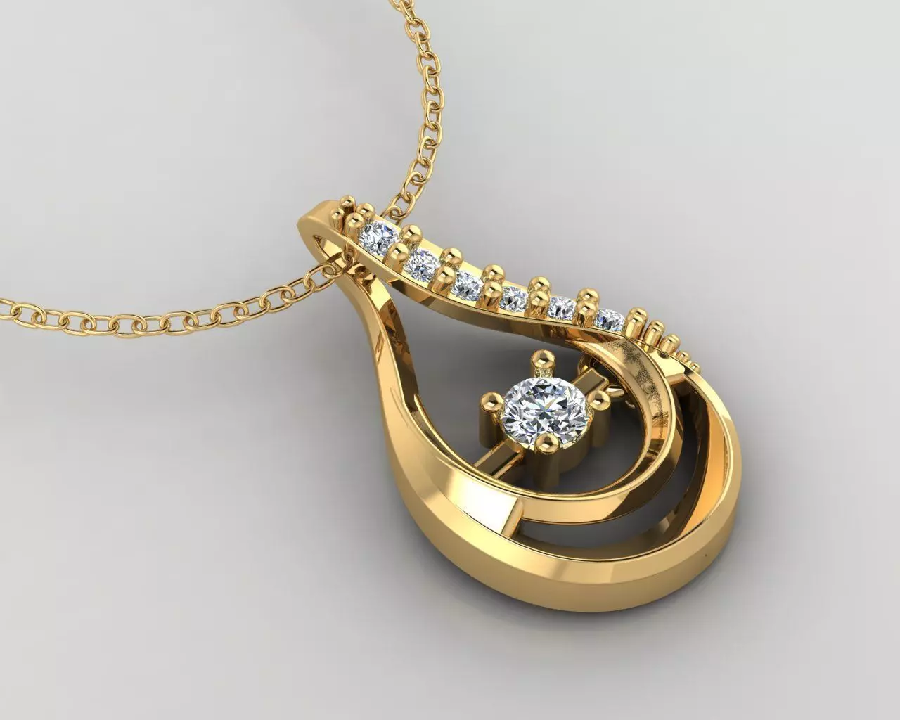 Pendant P028 3D Print Model 3D print model_0