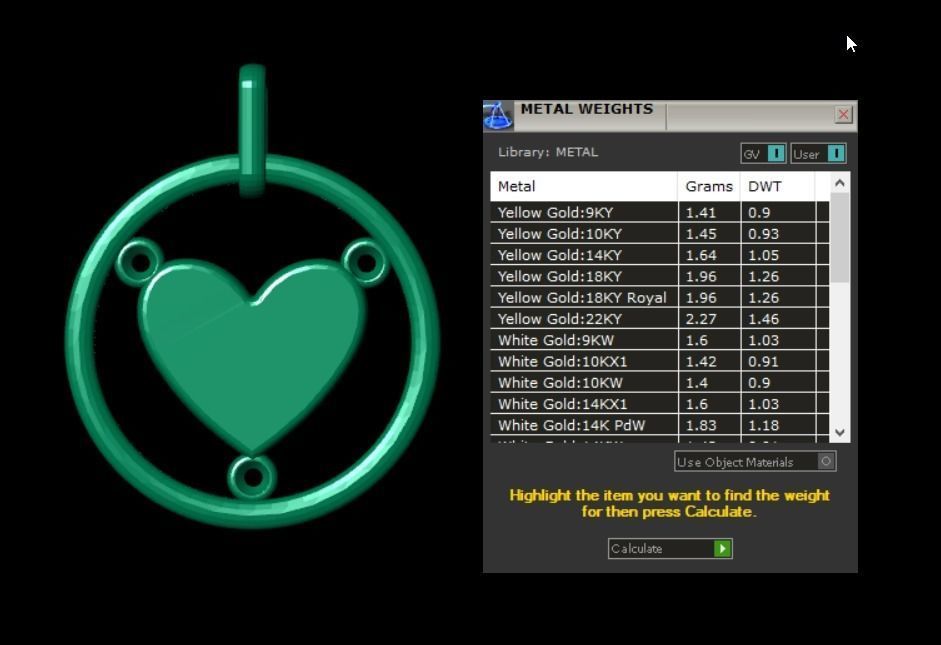 Pendant P029 3D Print Model 3D print model_4