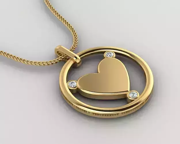 Pendant P029 3D Print Model 3D print model