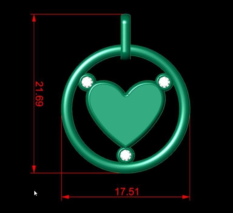 Pendant P029 3D Print Model 3D print model_3