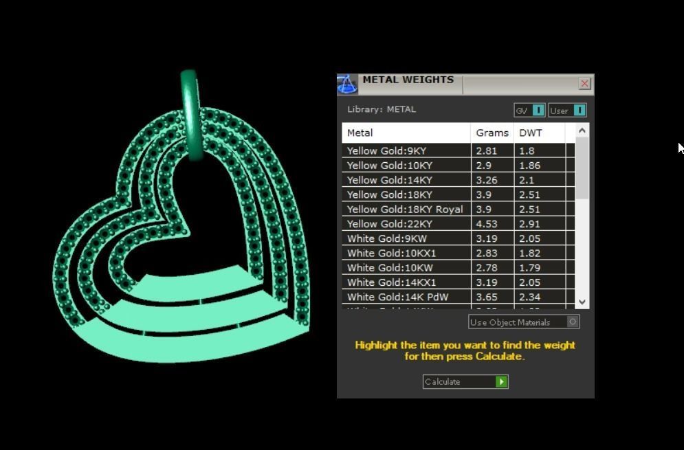 Pendant P030 3D Print Model 3D print model_5