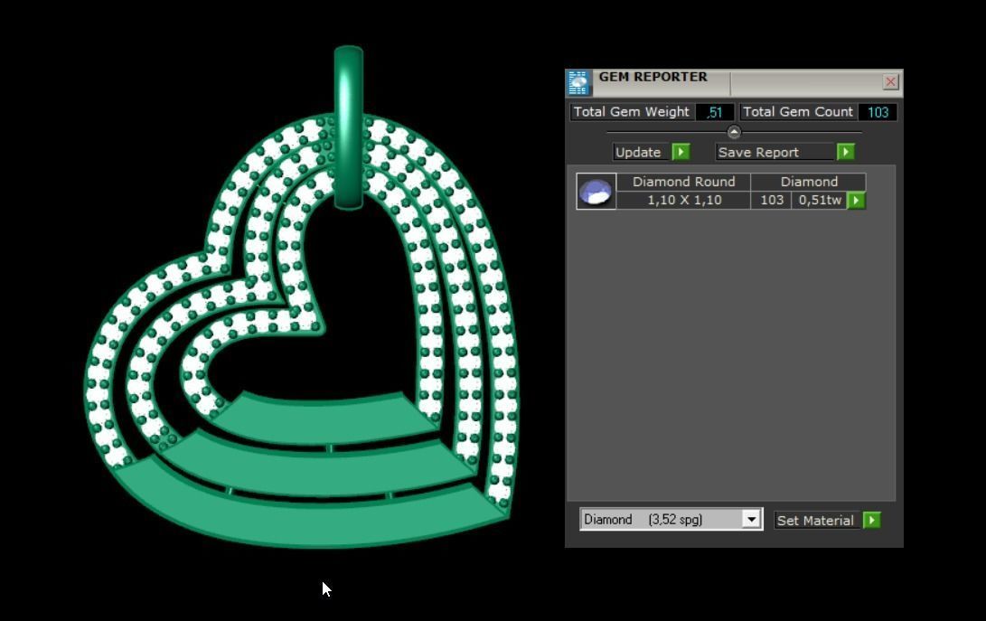 Pendant P030 3D Print Model 3D print model_3