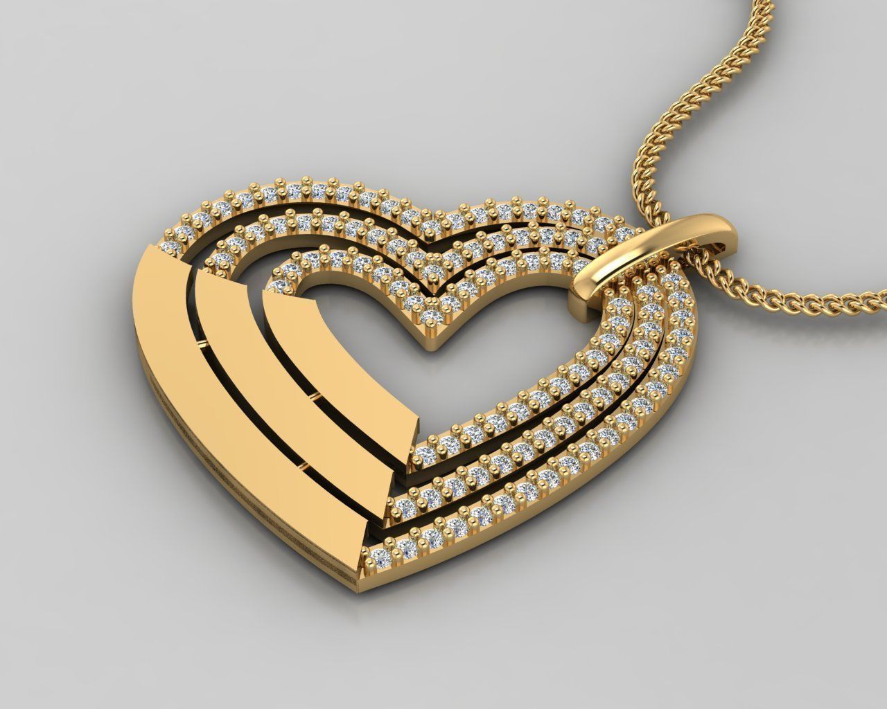 Pendant P030 3D Print Model 3D print model_1