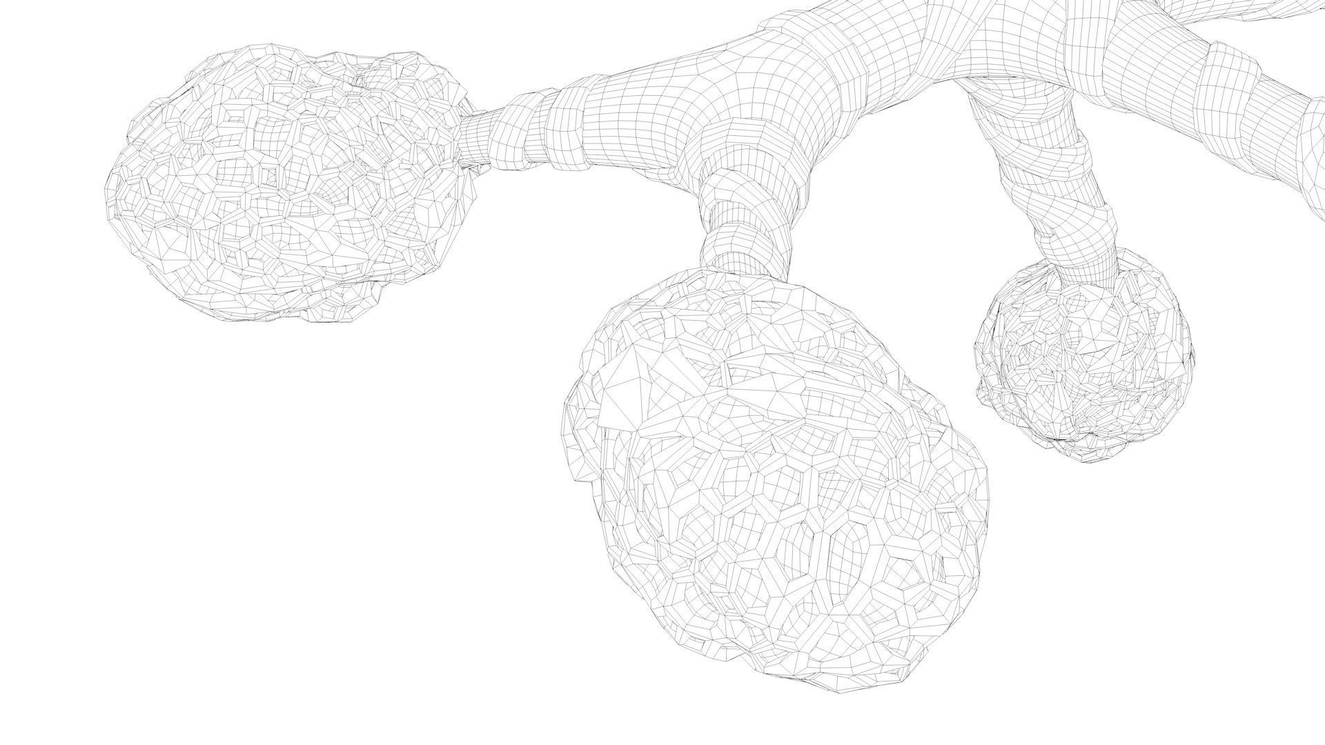 Human Bronchi Alveoli 3D model_20