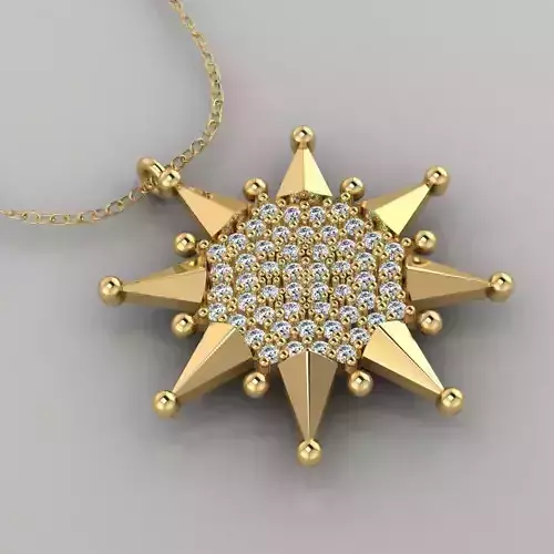  Pendant P031 3D Print Model 3D print model