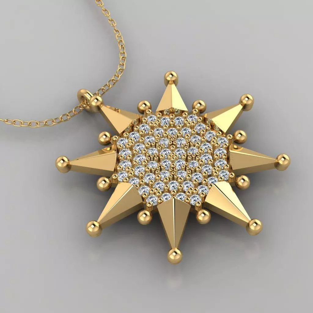  Pendant P031 3D Print Model 3D print model_0