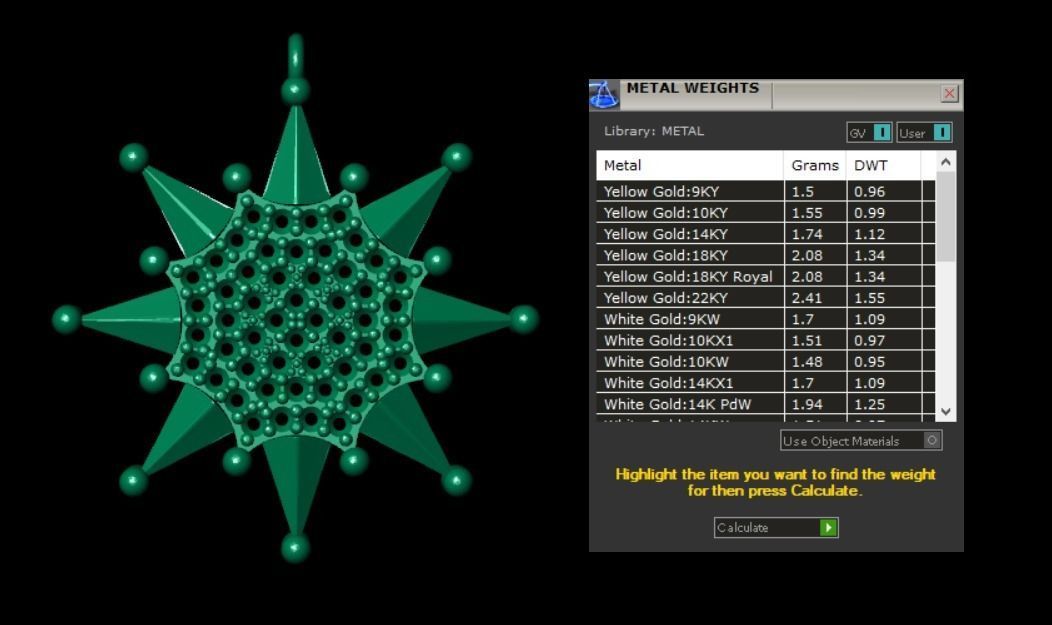  Pendant P031 3D Print Model 3D print model_5