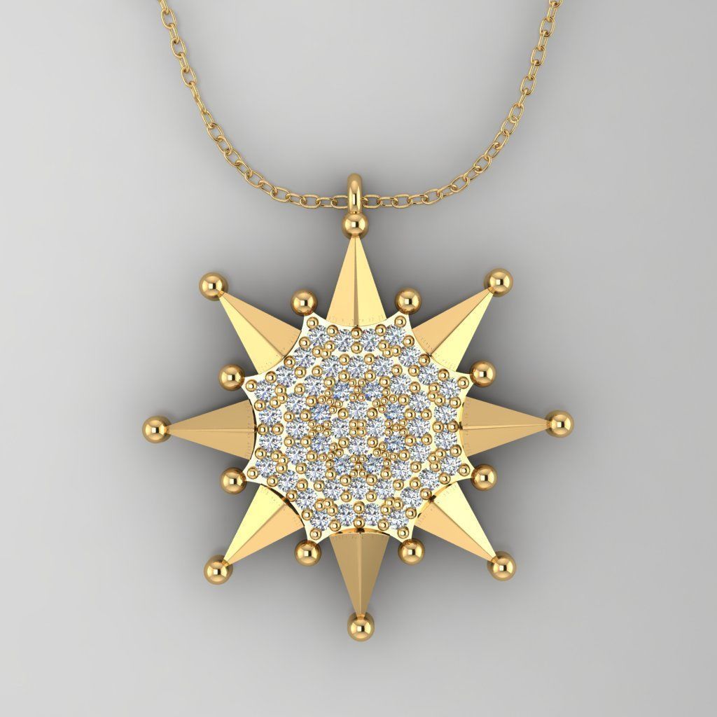  Pendant P031 3D Print Model 3D print model_1