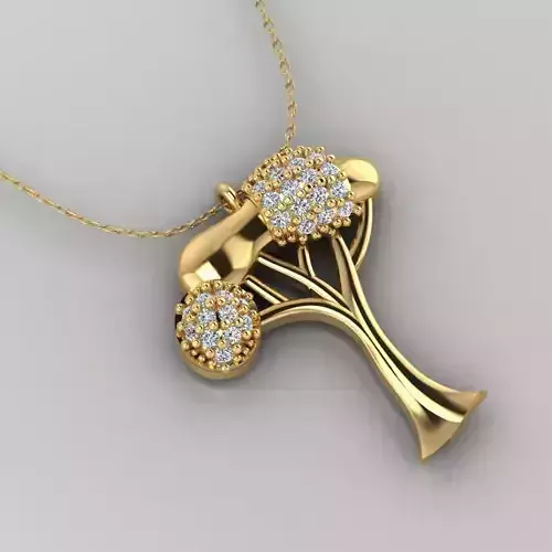 Pendant P032 3D Print Model 3D print model