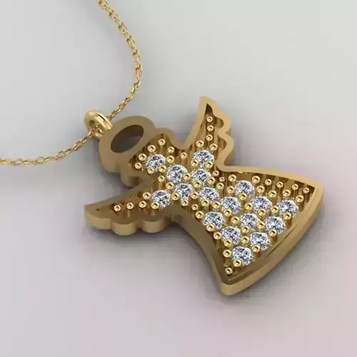  Pendant P033 3D Print Model 3D print model