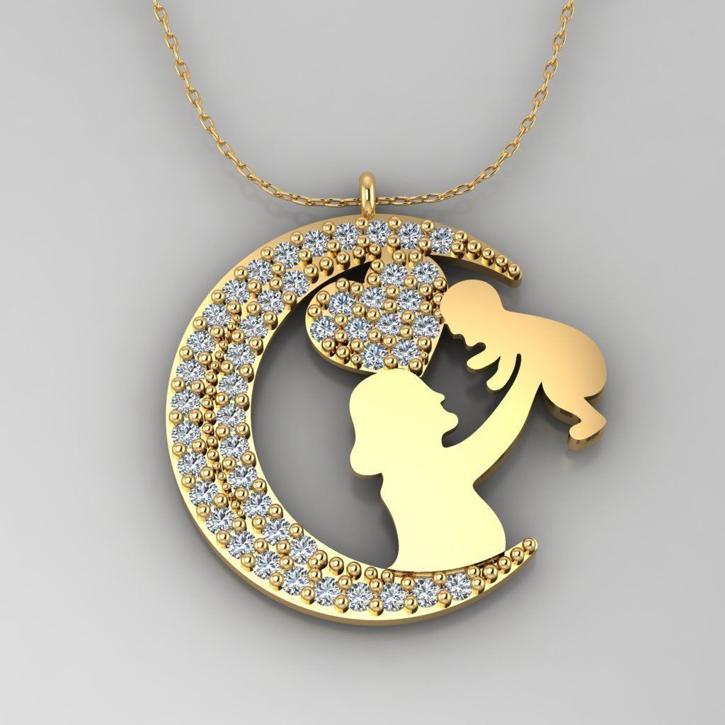 Pendant P034 3D Print Model 3D print model_1