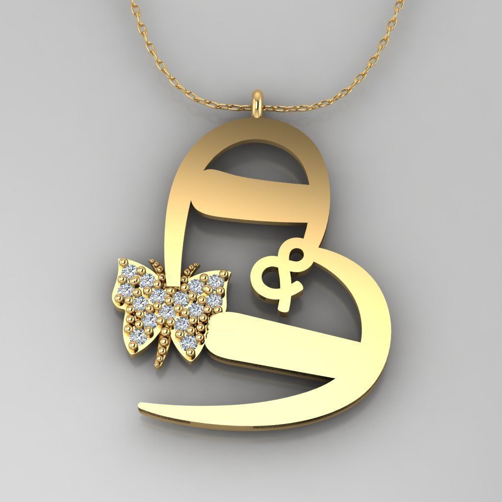  Pendant P035 3D Print Model 3D print model_1