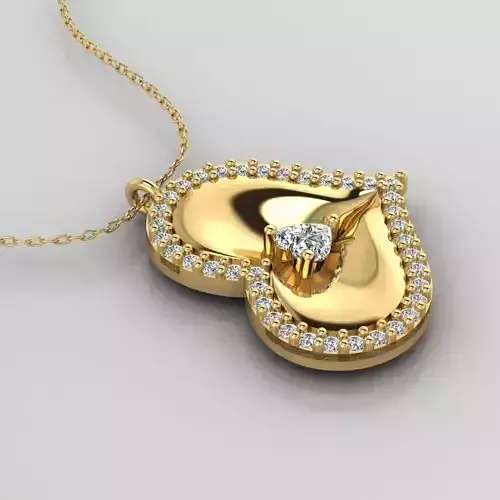 Pendant P037 3D Print Model 3D print model