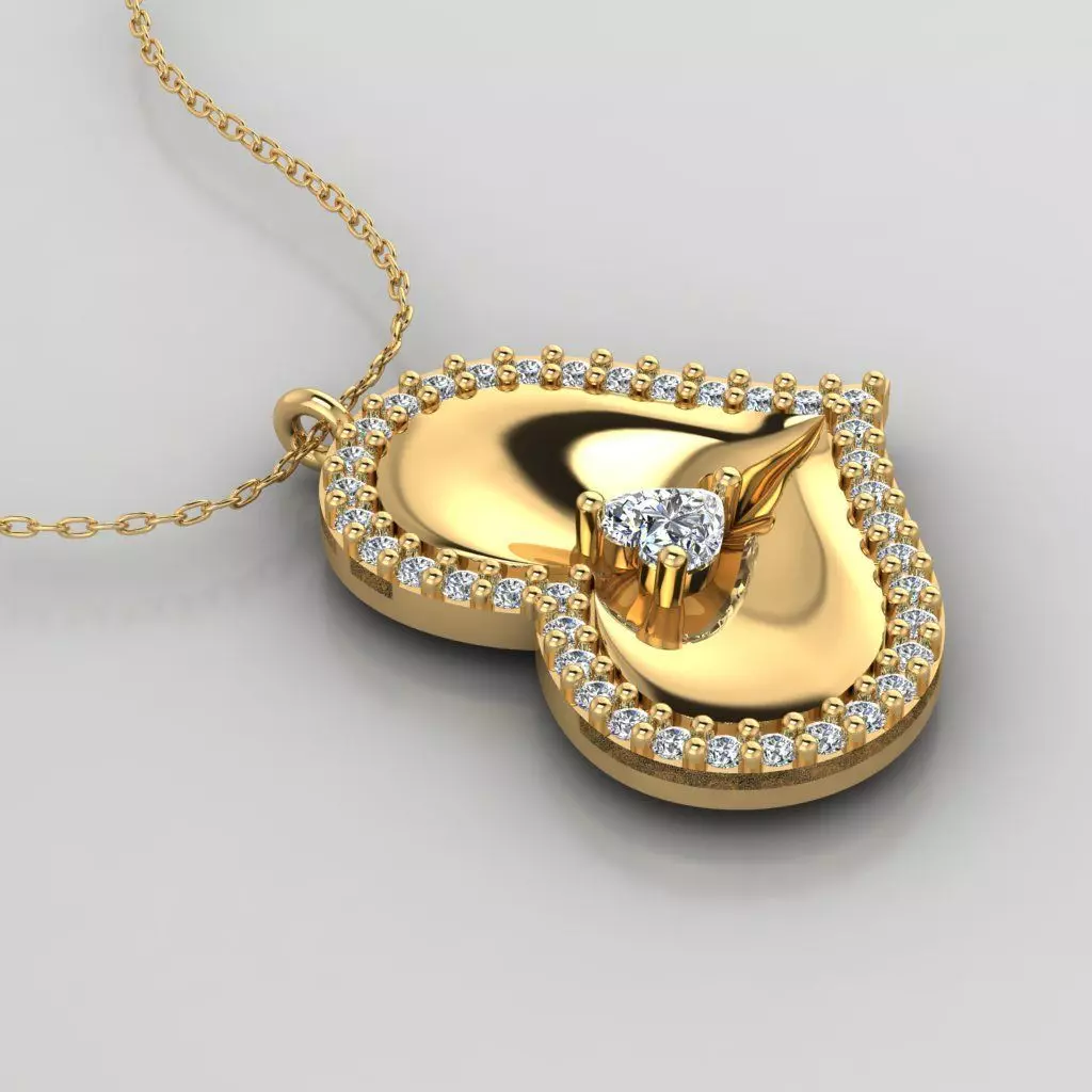 Pendant P037 3D Print Model 3D print model_0