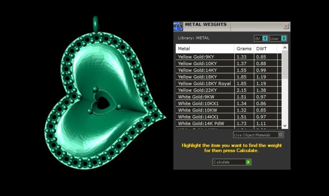 Pendant P037 3D Print Model 3D print model_5