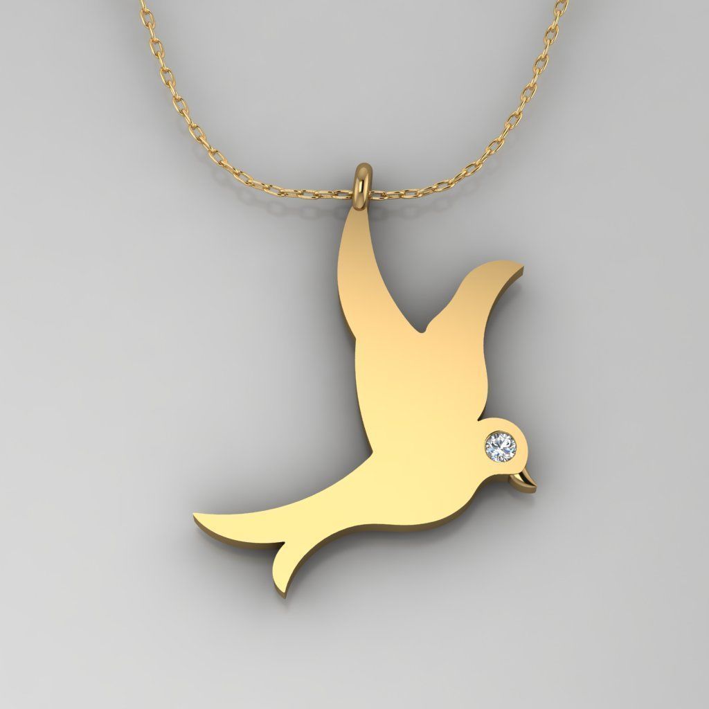 Pendant P038 3D Print Model 3D print model_1