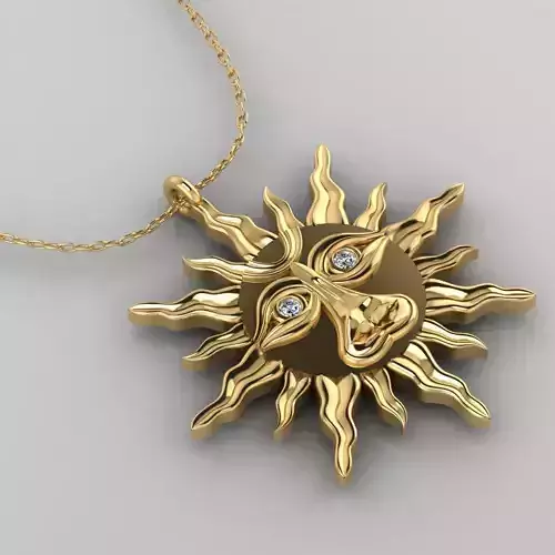  Pendant P039 3D Print Model 3D print model