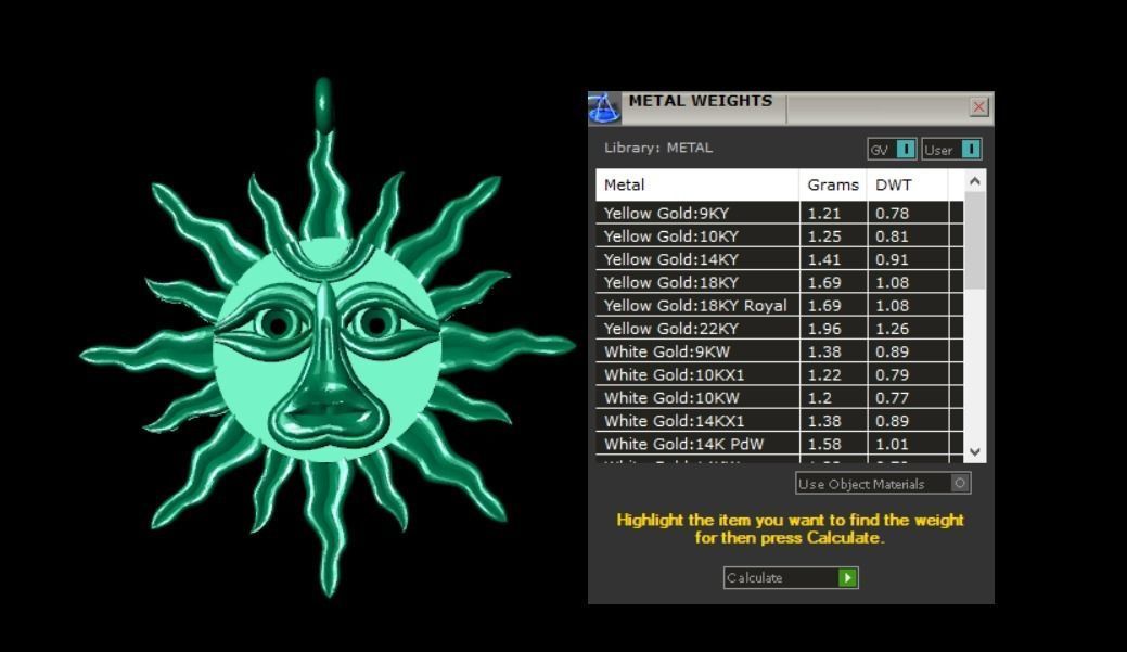  Pendant P039 3D Print Model 3D print model_5