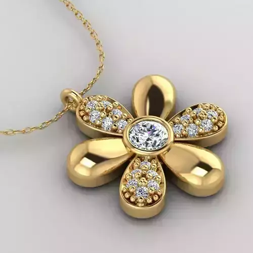 Pendant P040 3D Print Model 3D print model