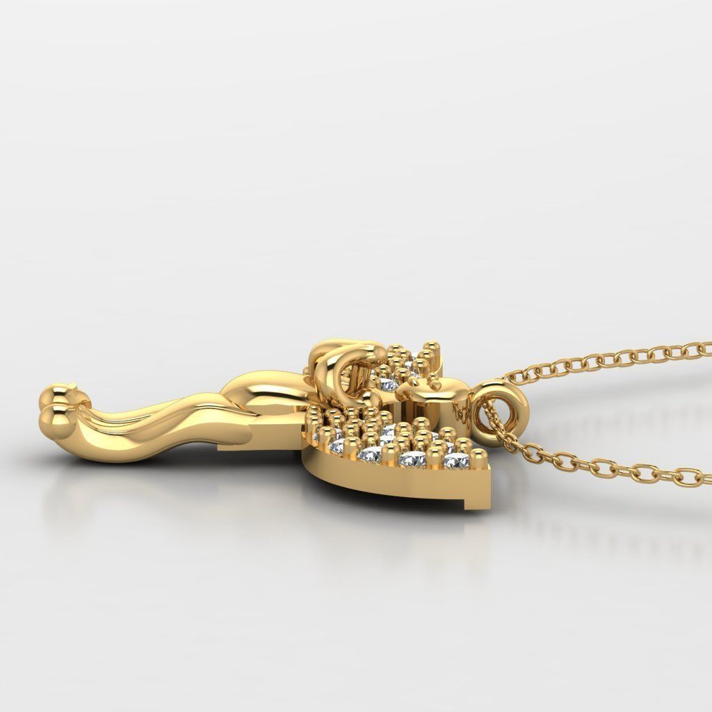 Pendant P041 3D Print Model 3D print model_2