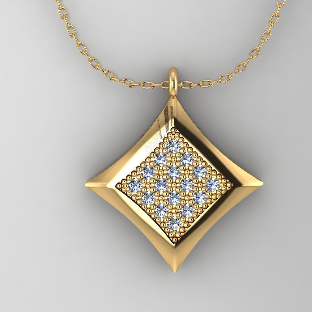 Pendant P042 3D Print Model 3D print model_1