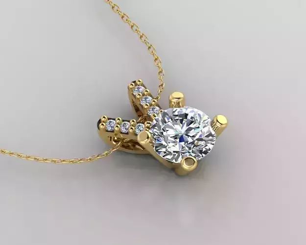 Pendant P045 3D Print Model