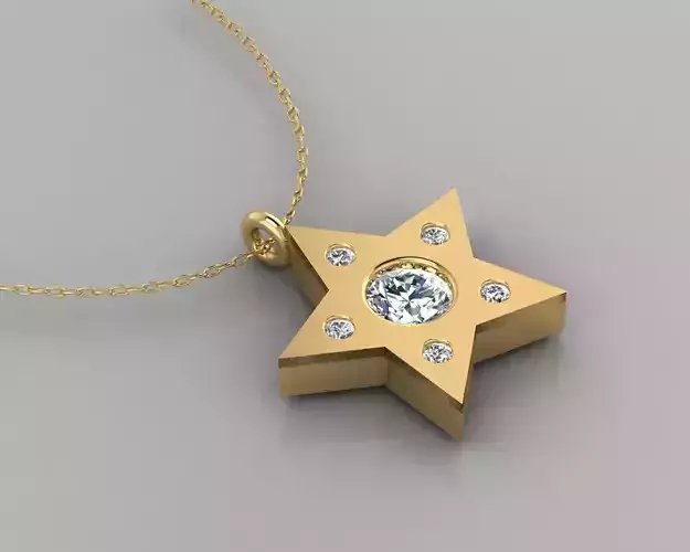 Pendant P046 3D Print Model