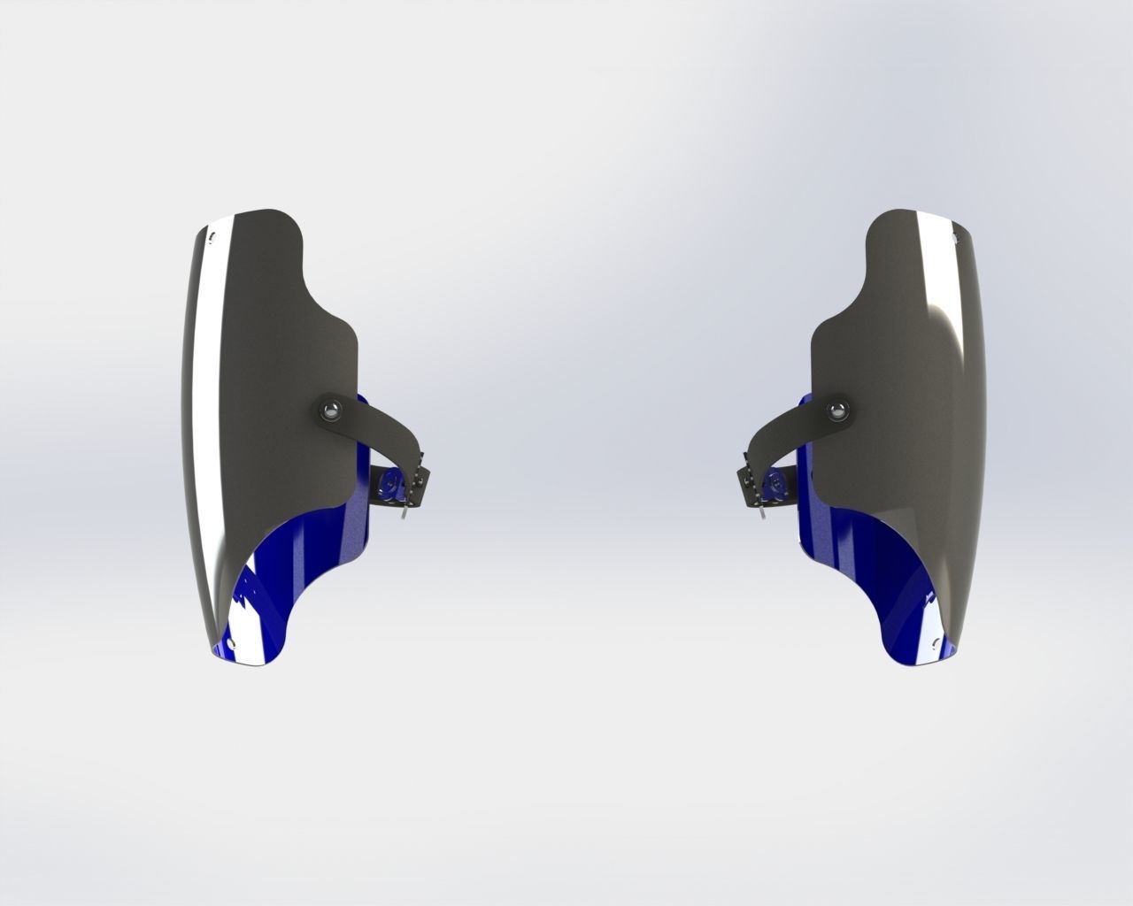 WG 7005 - The biceps armor 3D print model_2