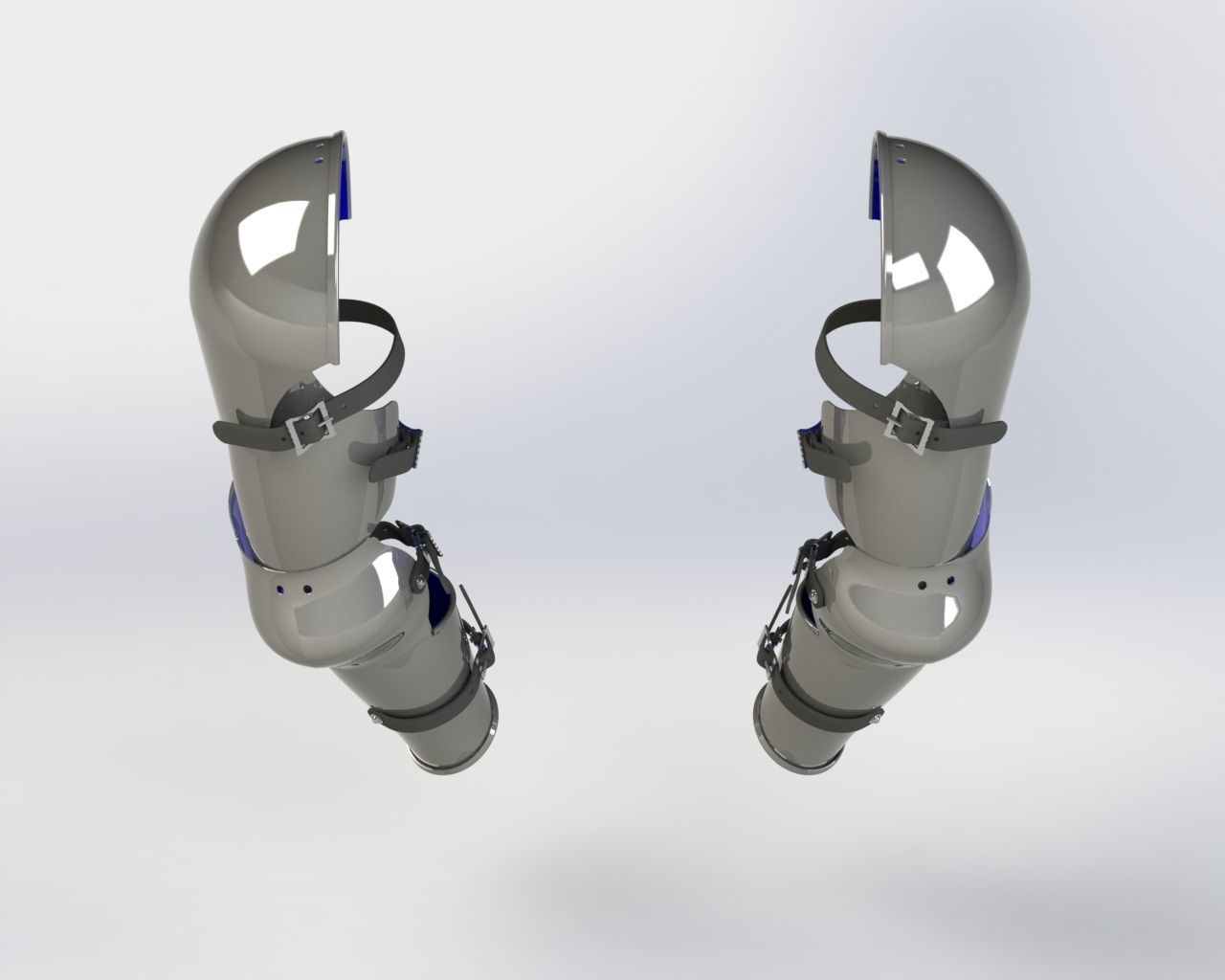 WG 7005 - The biceps armor 3D print model_7