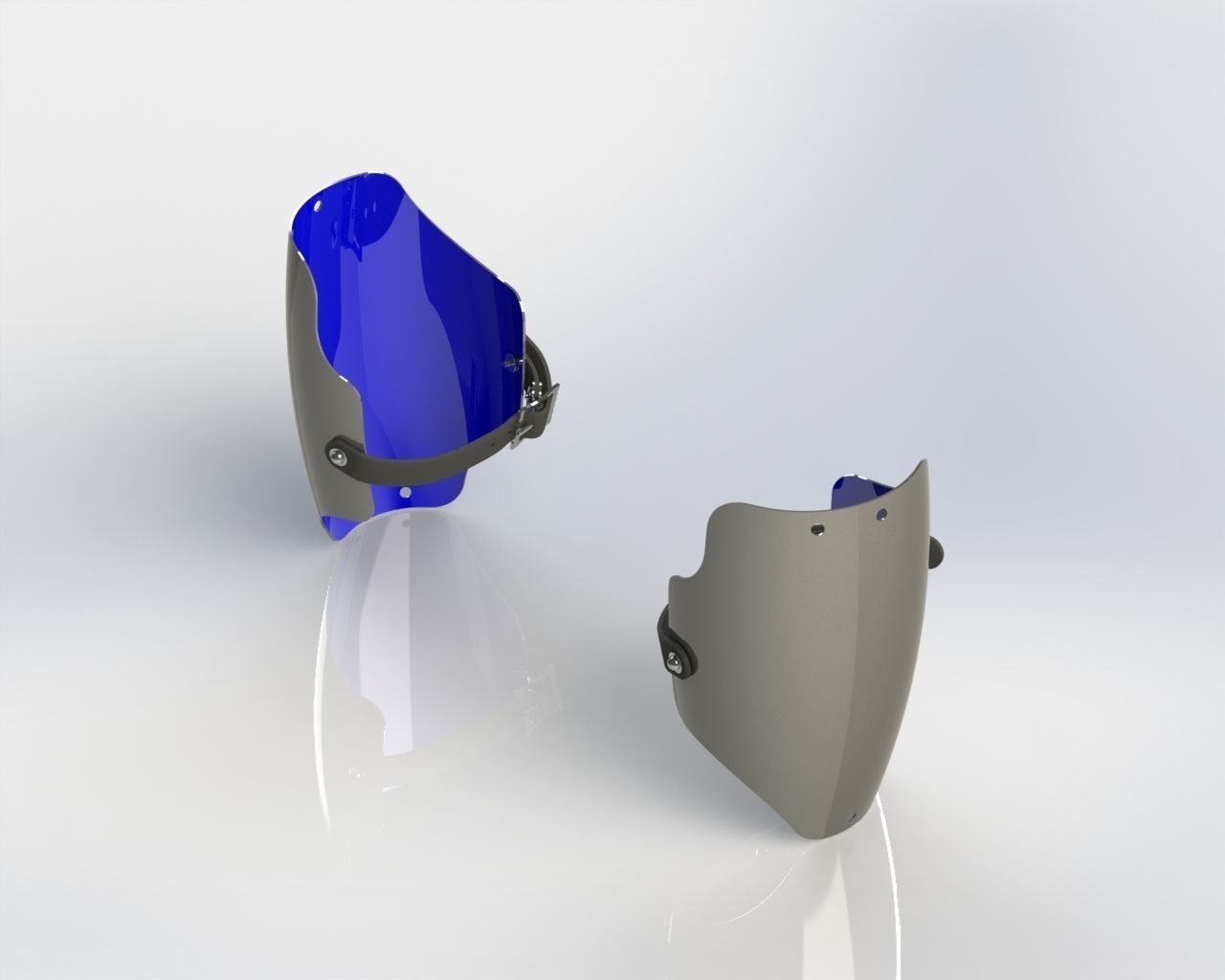 WG 7005 - The biceps armor 3D print model_1