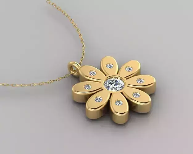 Pendant P047 3D Print Model