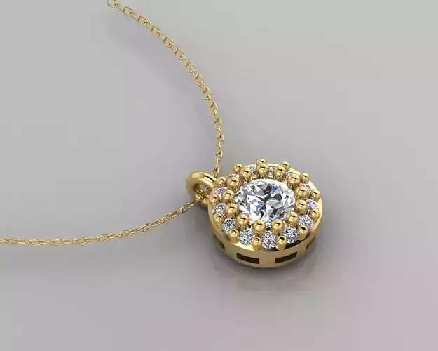 Pendant P050 3D Print Model