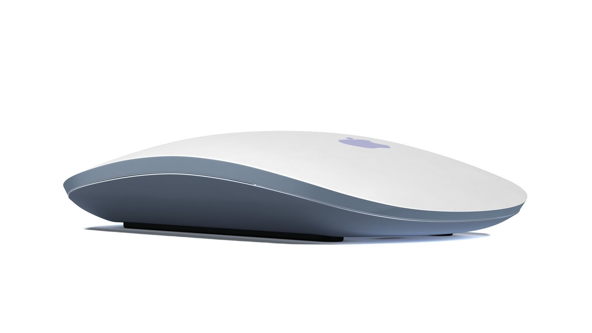 Apple iMac 24 inch 2021 Blue Keyboard Mouse Trackpad Low-poly 3D model_19