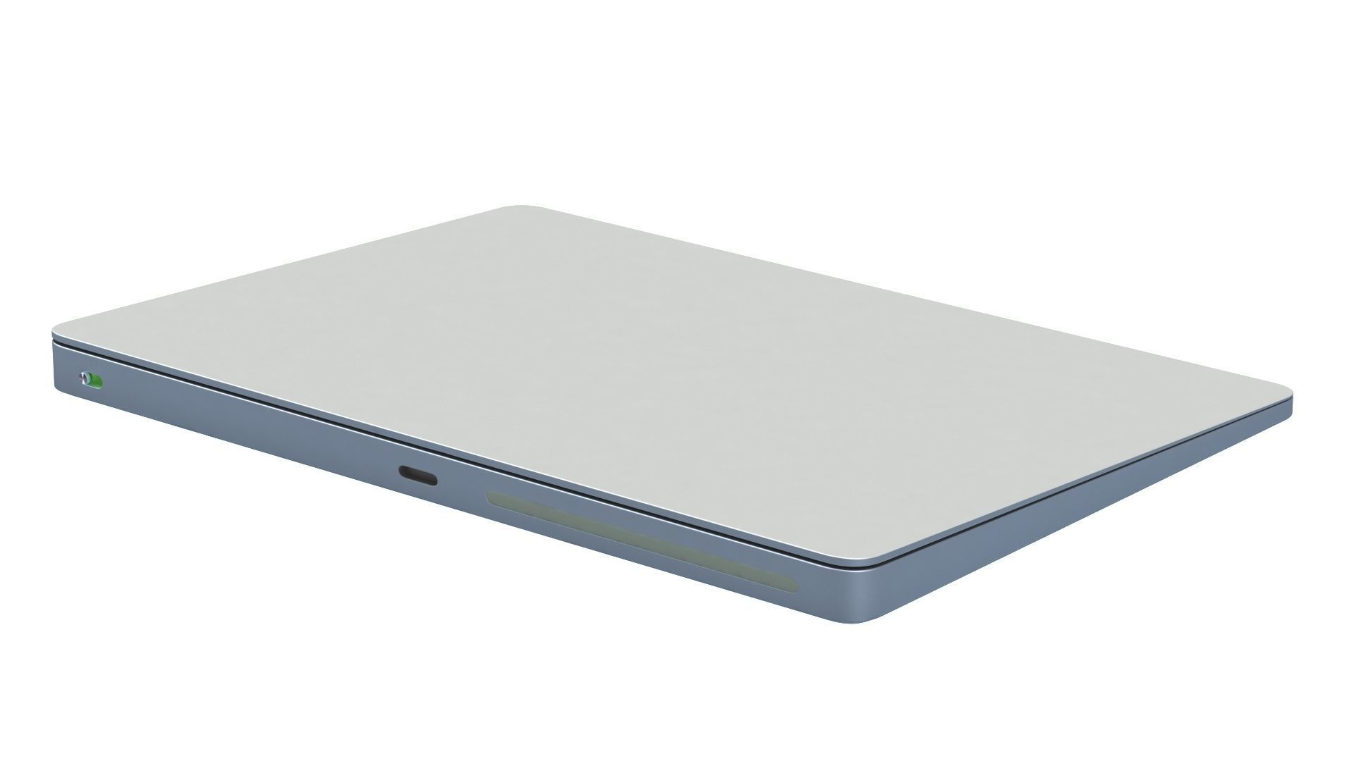 Apple iMac 24 inch 2021 Blue Keyboard Mouse Trackpad Low-poly 3D model_18