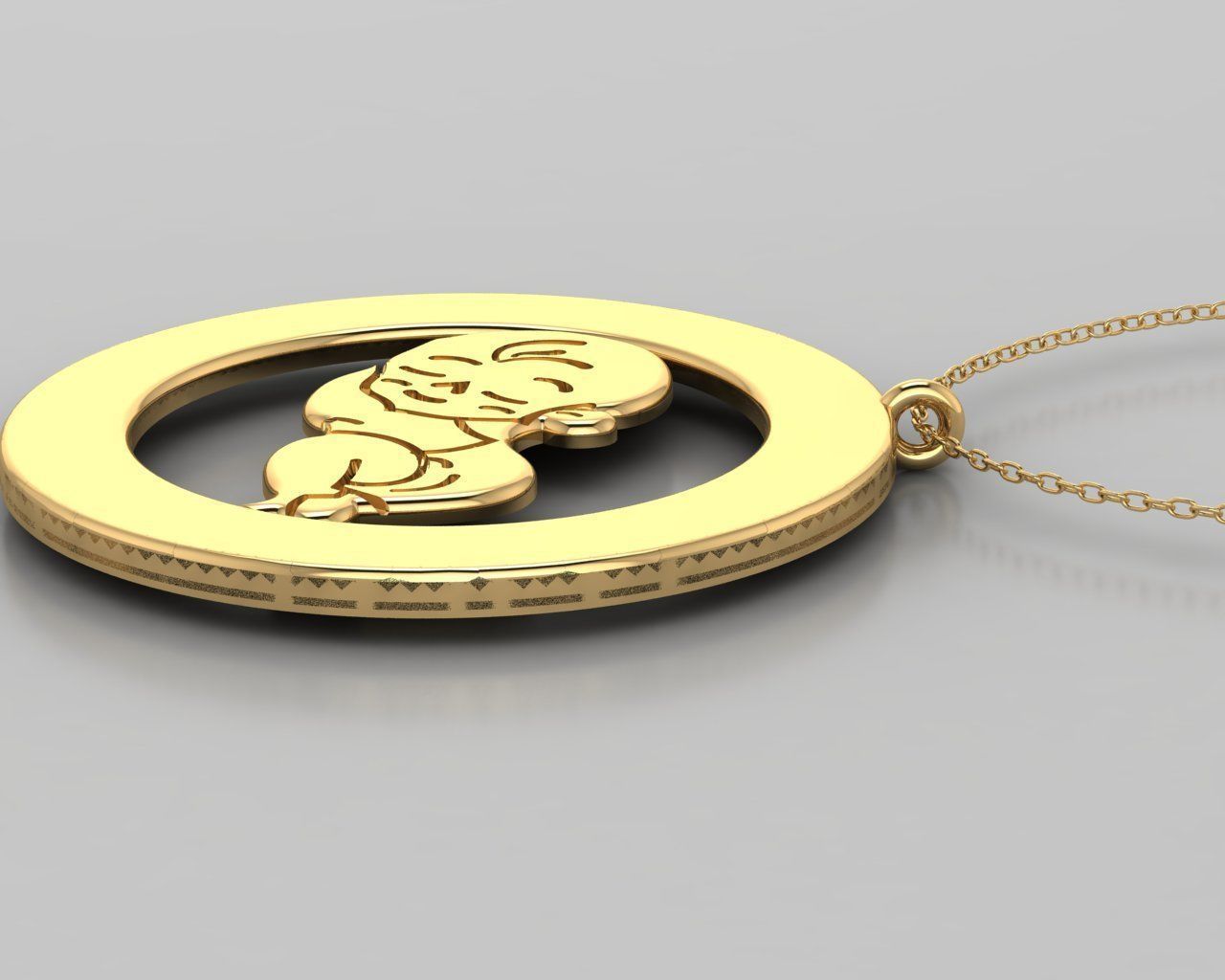  Pendant P053 3D Print Model 3D print model_2