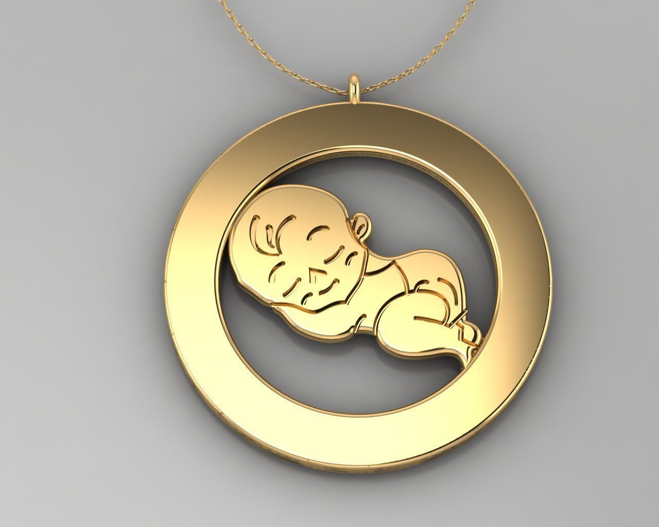  Pendant P053 3D Print Model 3D print model_1