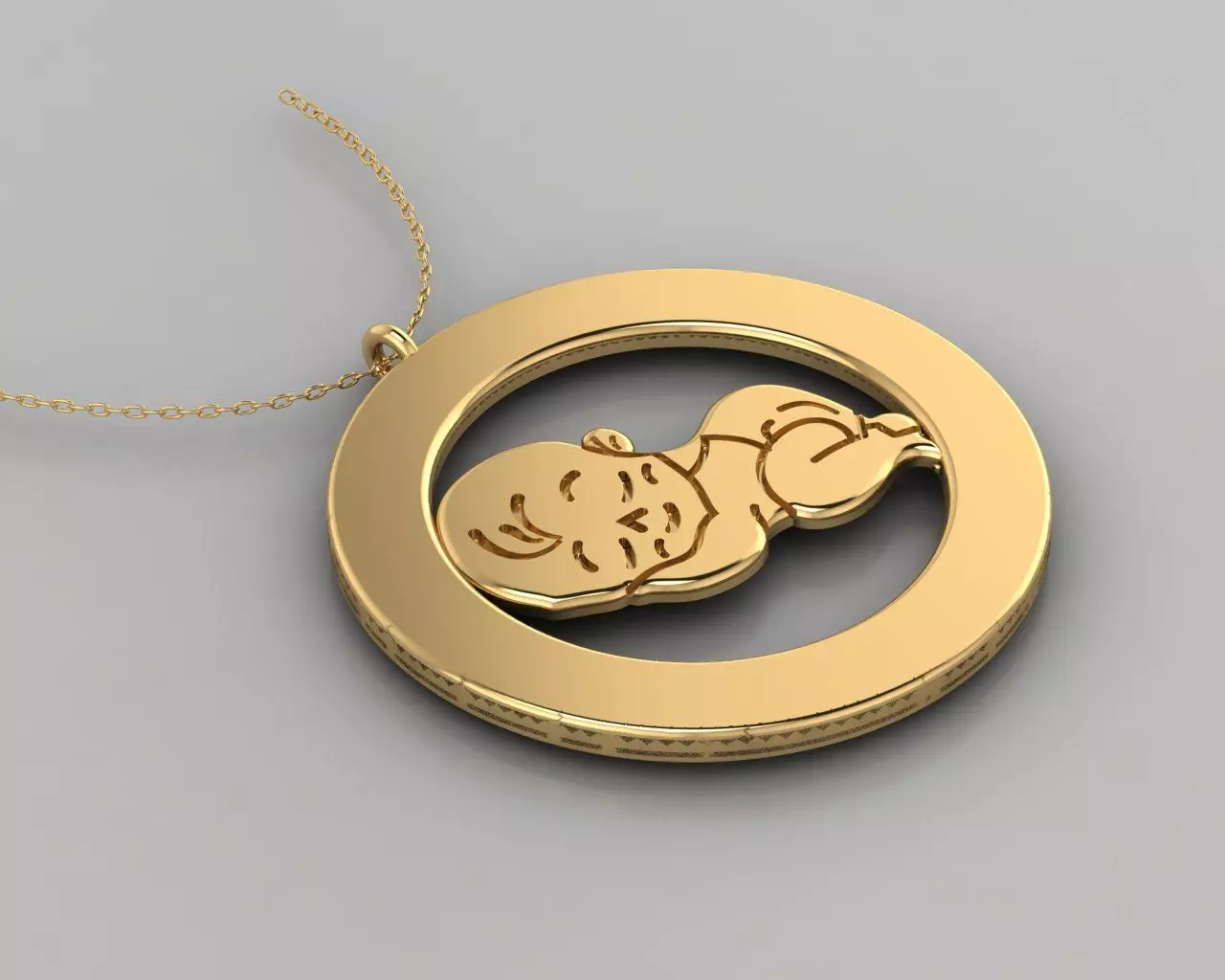  Pendant P053 3D Print Model 3D print model_0