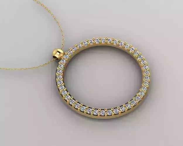 Pendant P055 3D Print Model