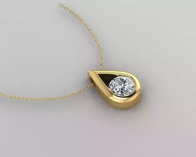 Pendant P056 3D Print Model