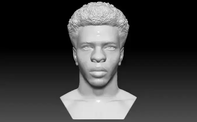 Lil Baby bust for 3D printing 3D print model