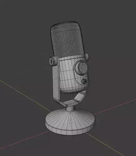 Microphone Free 3D model
