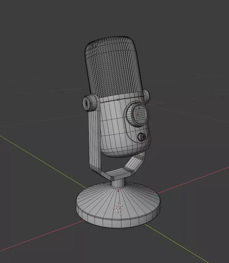 Microphone Free 3D model