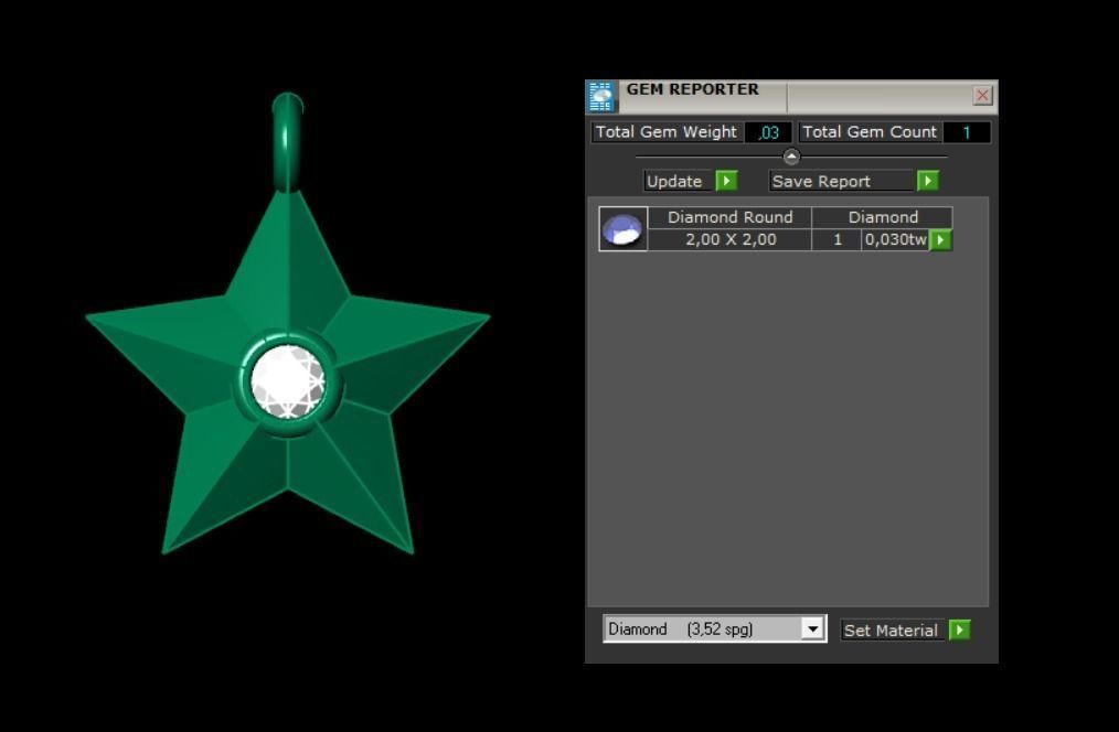  Pendant P063 3D Print Model 3D print model_3