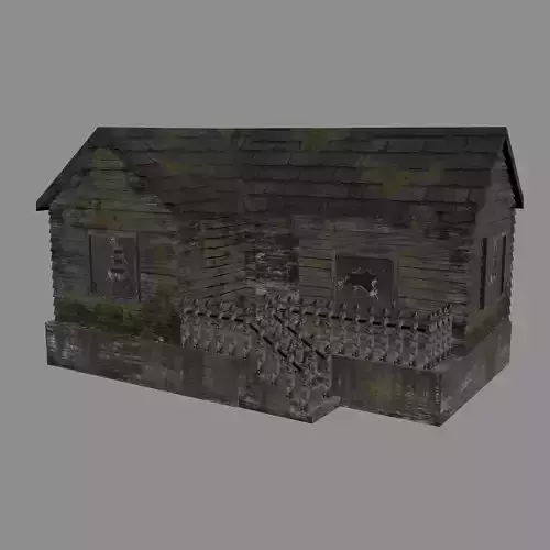 Old Abandoned Wooden House