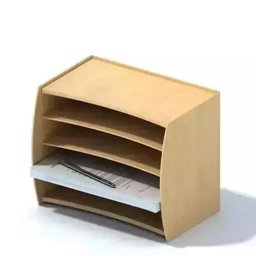 Wooden Paper Holder