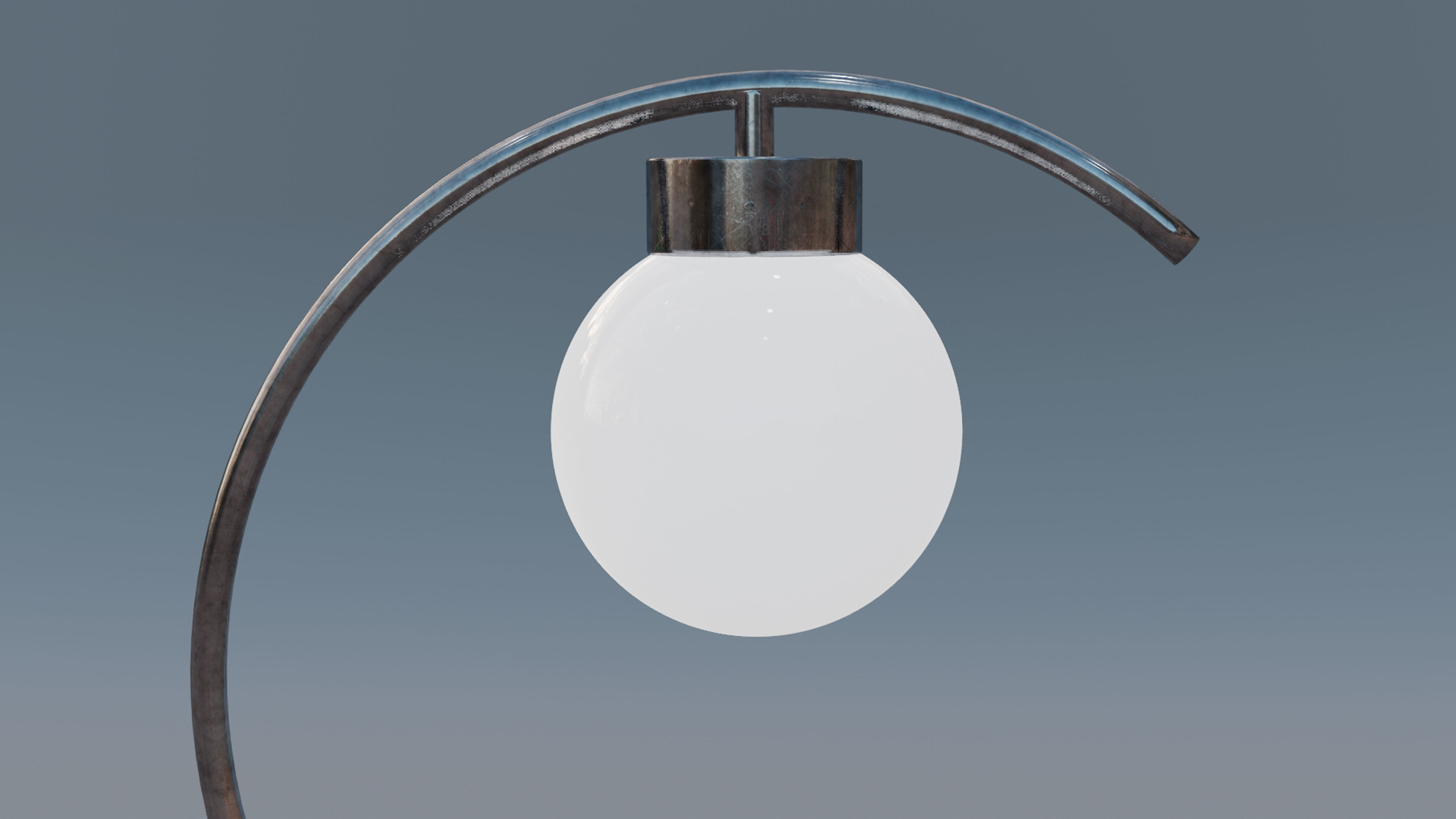 Tablelamp C Inox 3D model_3