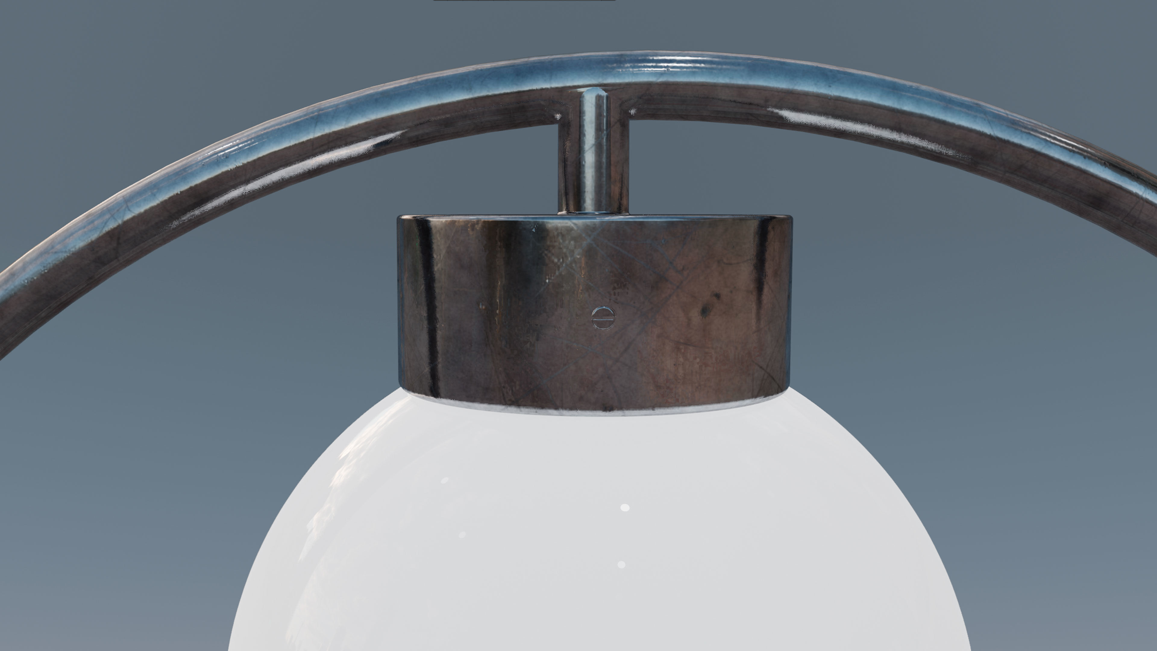 Tablelamp C Inox 3D model_5