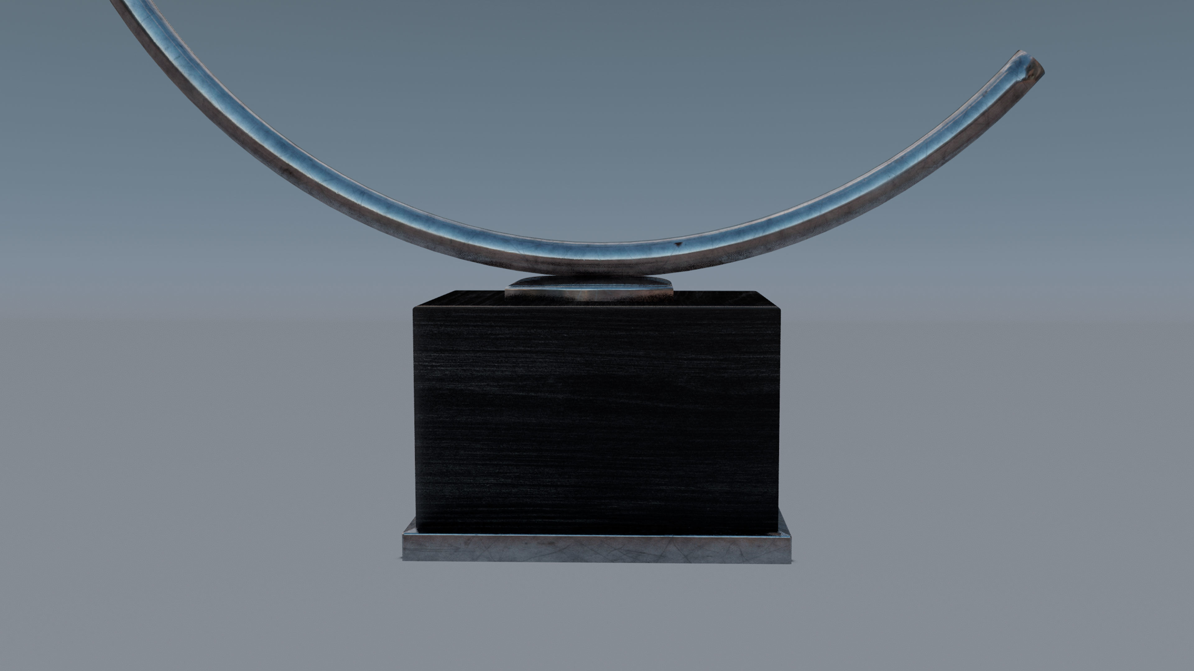 Tablelamp C Inox 3D model_6