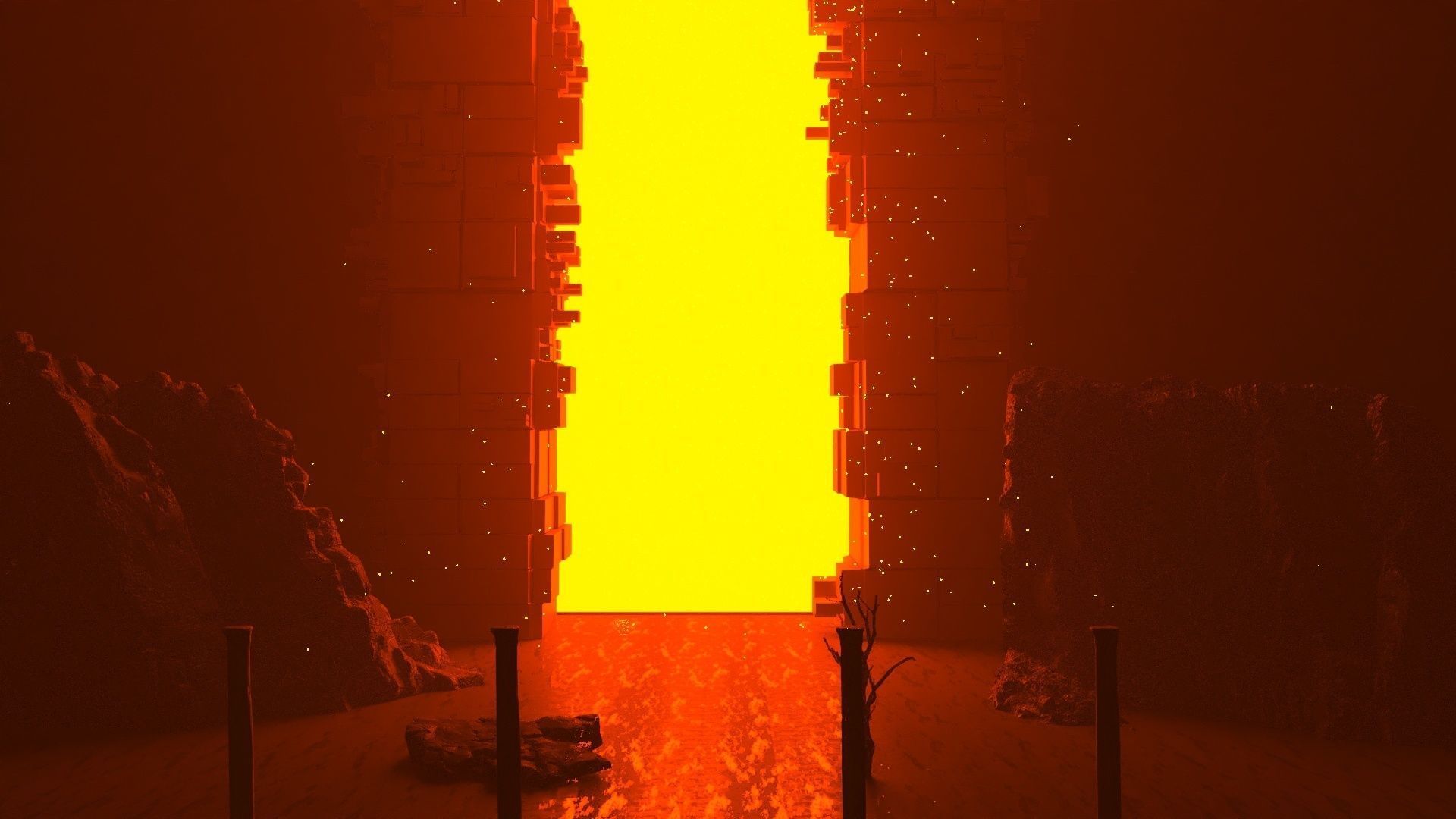 Gates Of The Underworld 3D model_5